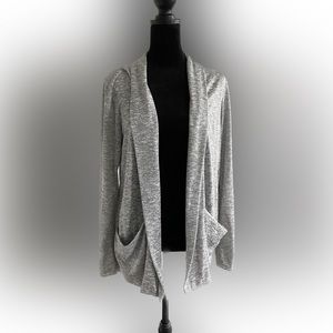 Calvin Klein Marled Open Front Cardigan - Medium - EUC
